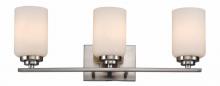 Trans Globe 70523 BN - 3LT BATH BAR-DOUBLE DISK-BN-OP